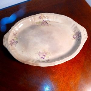 Stoneware Antique Serving Platter